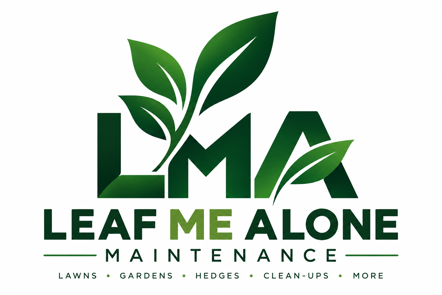 Leaf Me Alone Maintenance logo